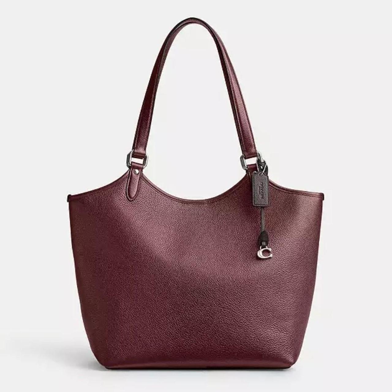 Coach Burgundy hotsell Large Tote