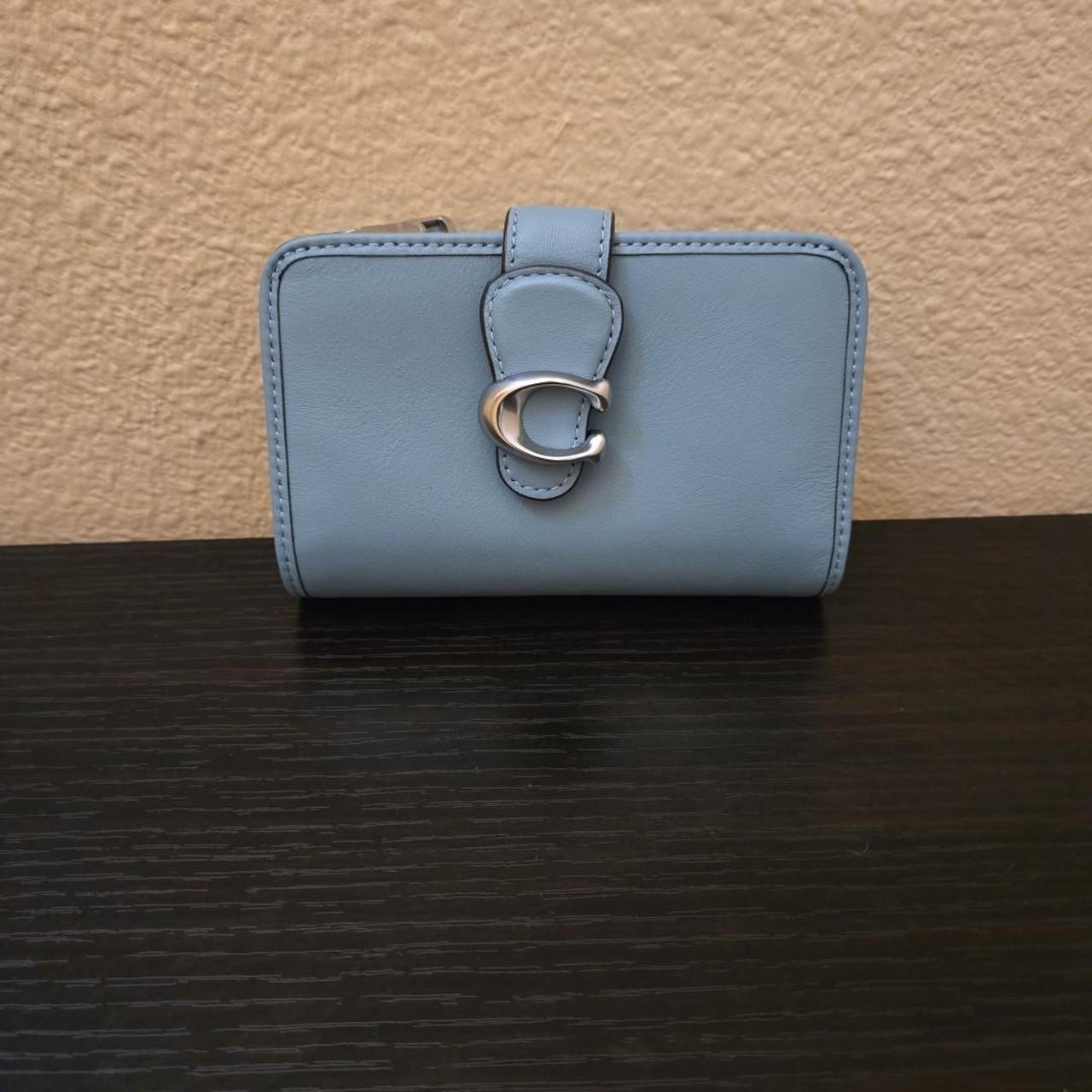 Coach Tabby Medium Wallet In Pebbled Depop