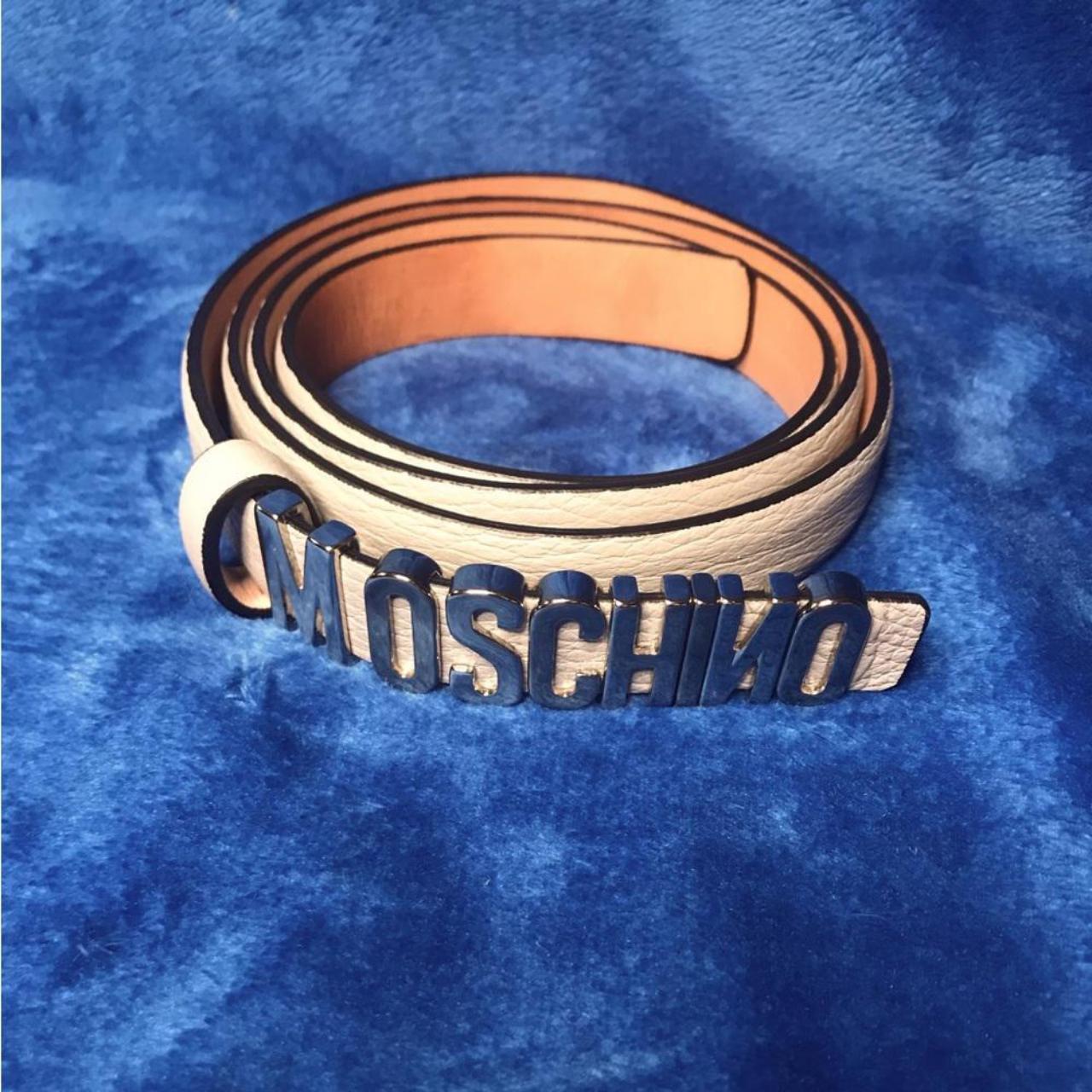 Fake hotsell moschino belt