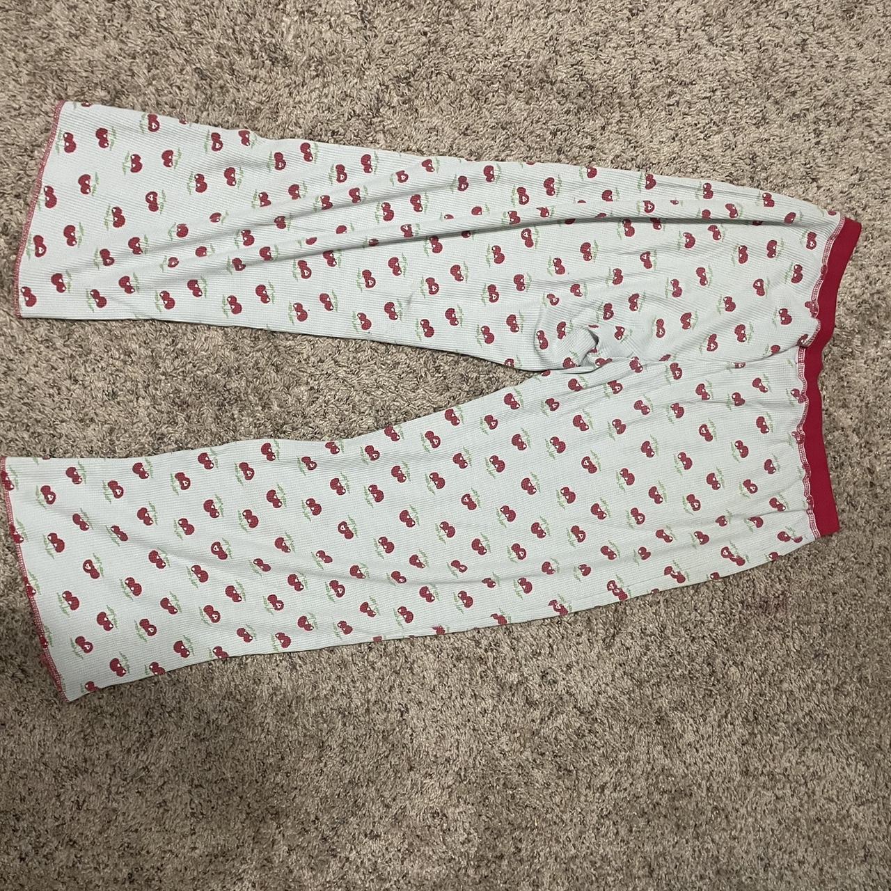 Cherry wide leg pants - Depop