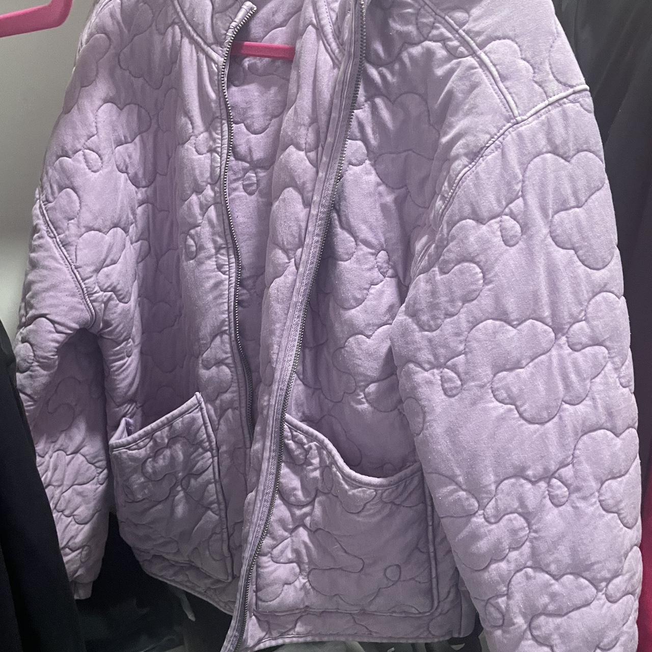 Purple cloud jacket, Size M gently worn, no Depop