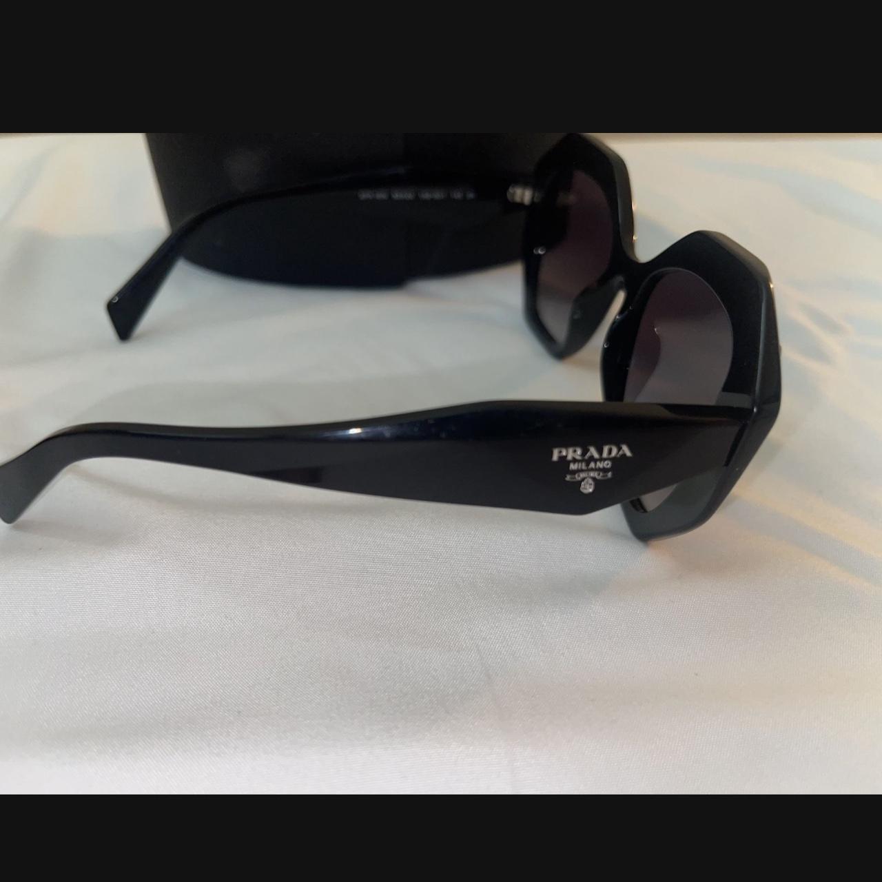 Women s octagon shaped prada sunglasses