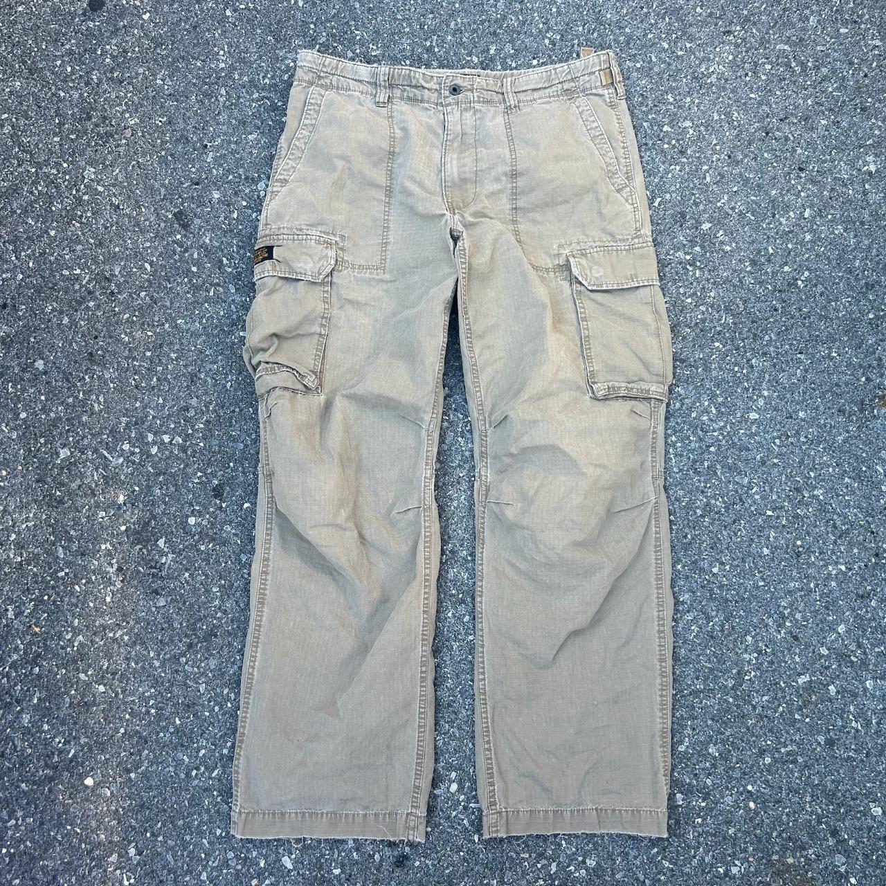 vintage 90s baggy polo cargo pants 