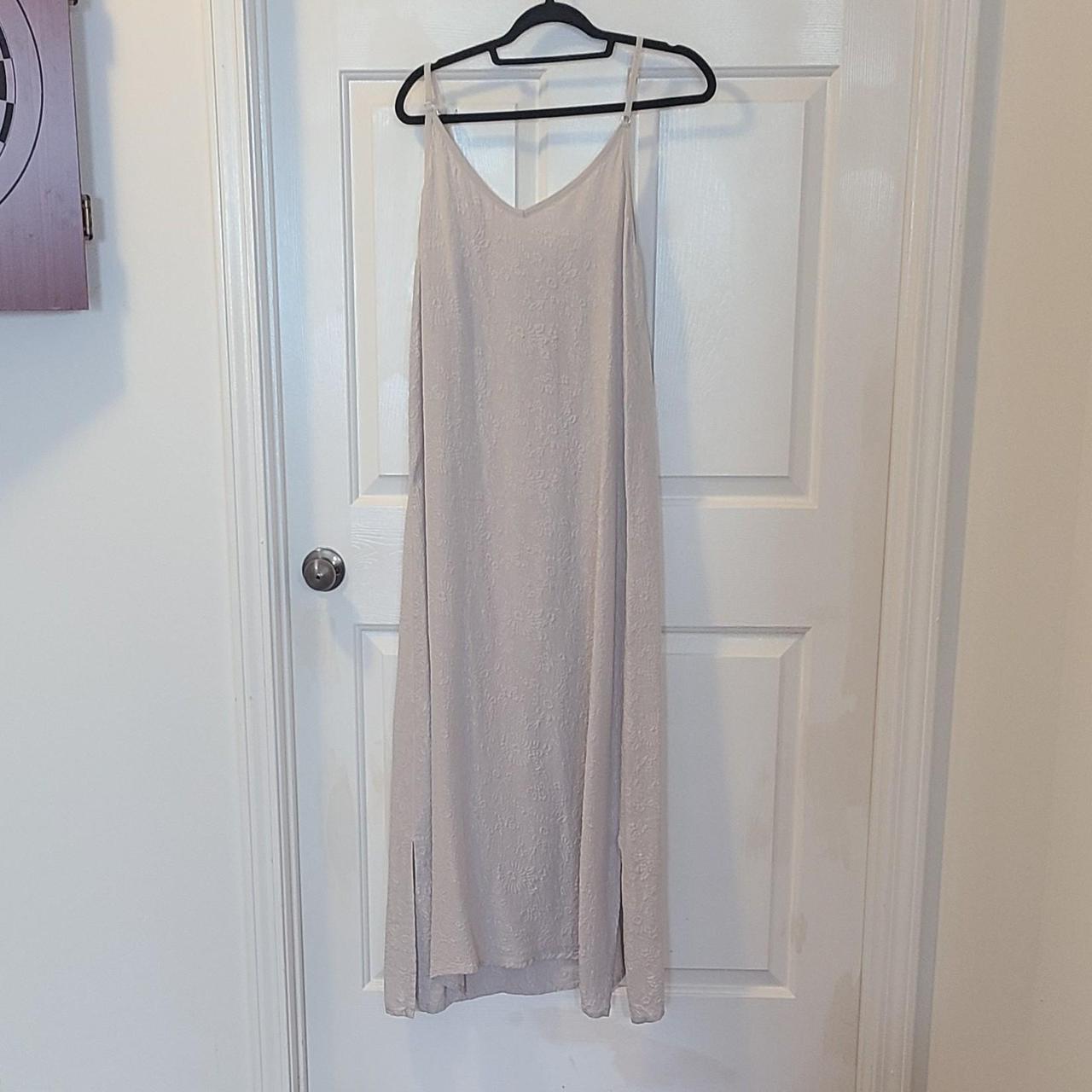 Johnny Was Silk Slip Size Small/Medium Adjustable... - Depop