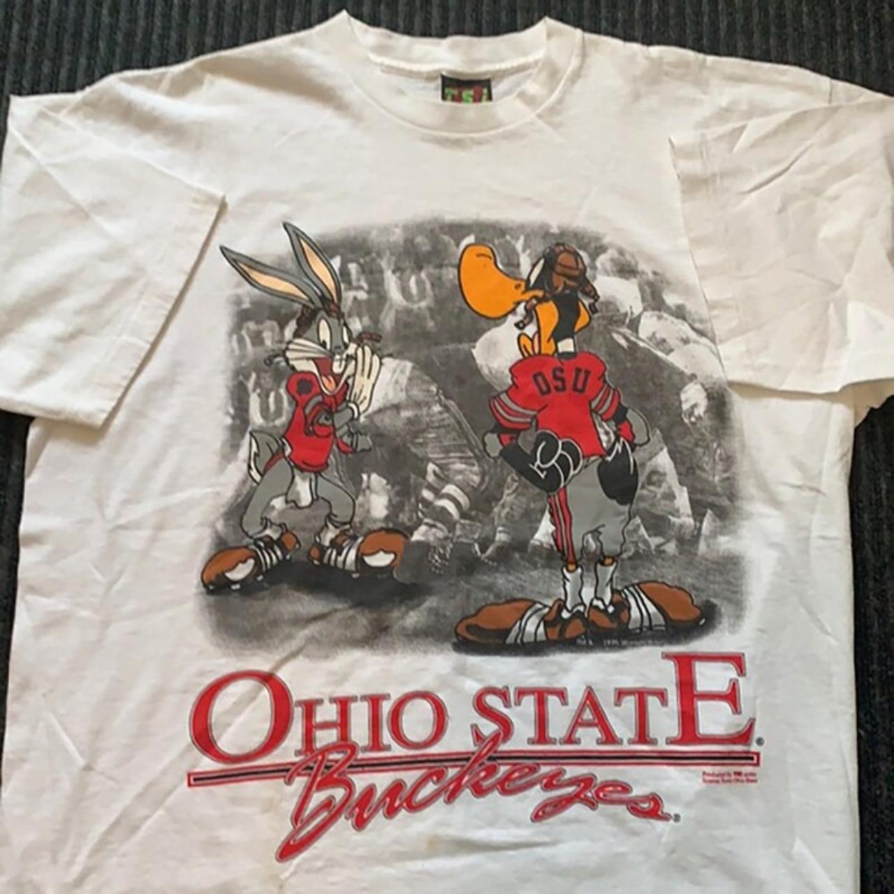 Vintage NCAA Ohio State Shirt, Buckeyes Shirt, Ohio... - Depop
