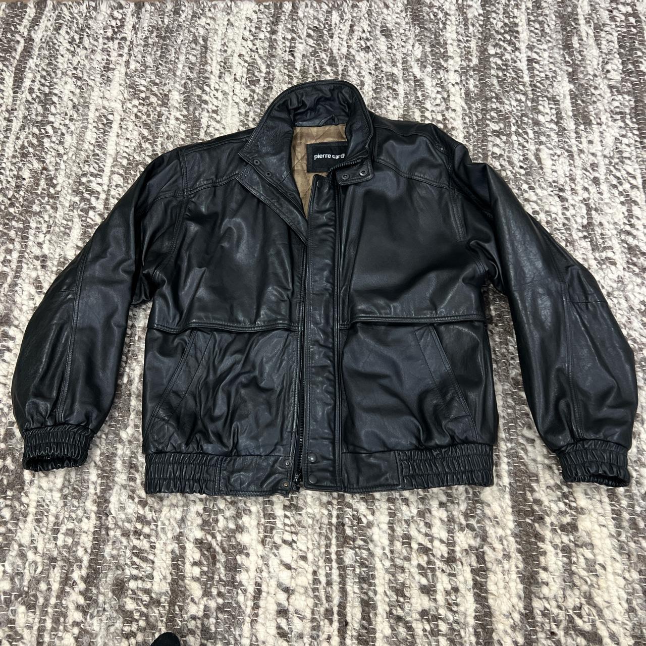 Pierre Cardin leather jacket - Depop