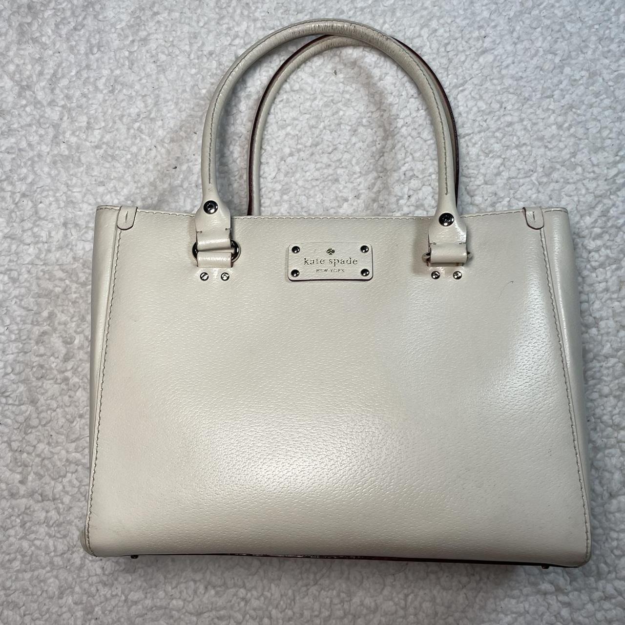 Kate Spade Tote Bag authentic Off white Cream