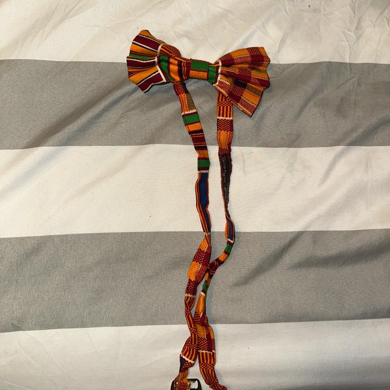 kente bow tie and hanky sets