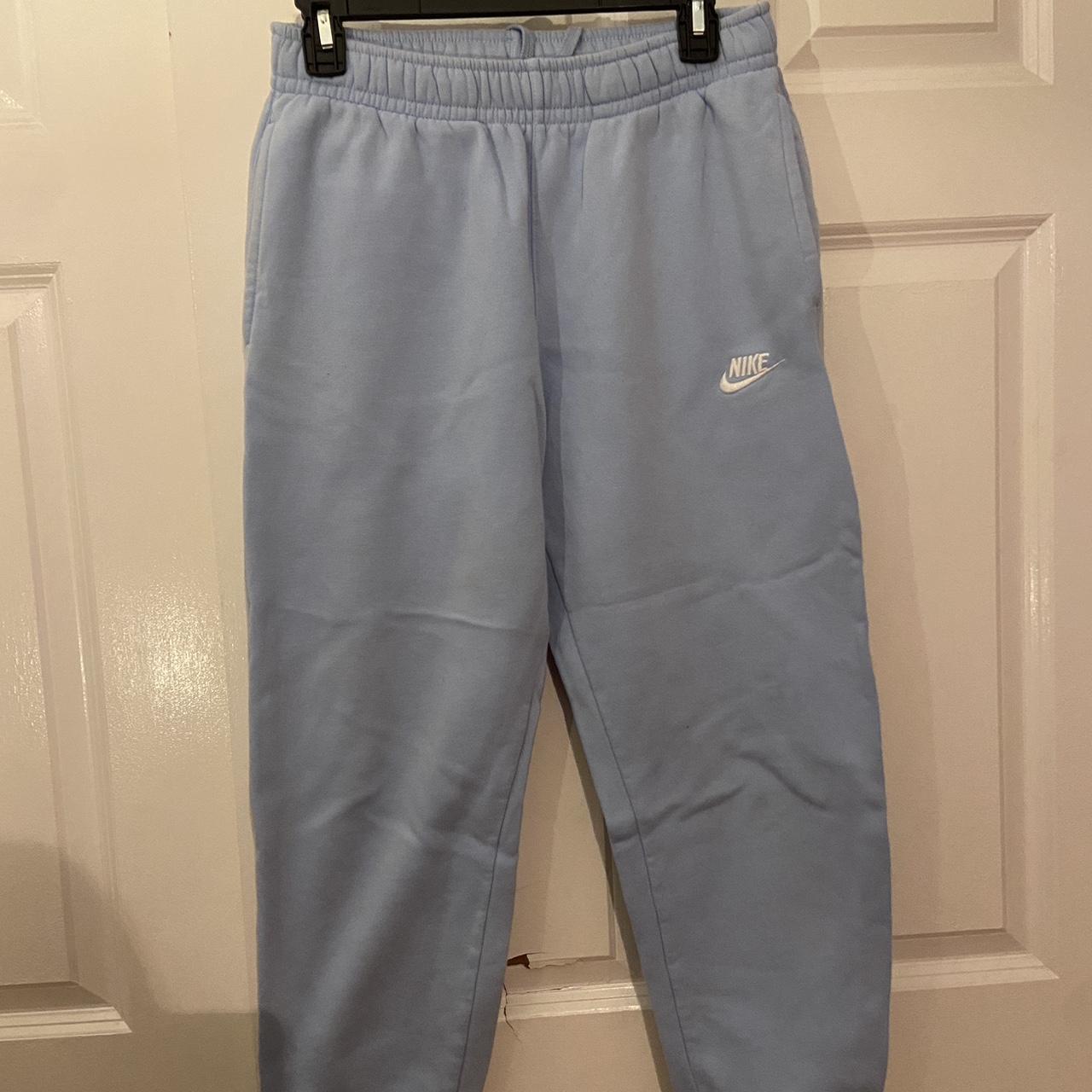 Blue Nike men’s sweatpants Depop