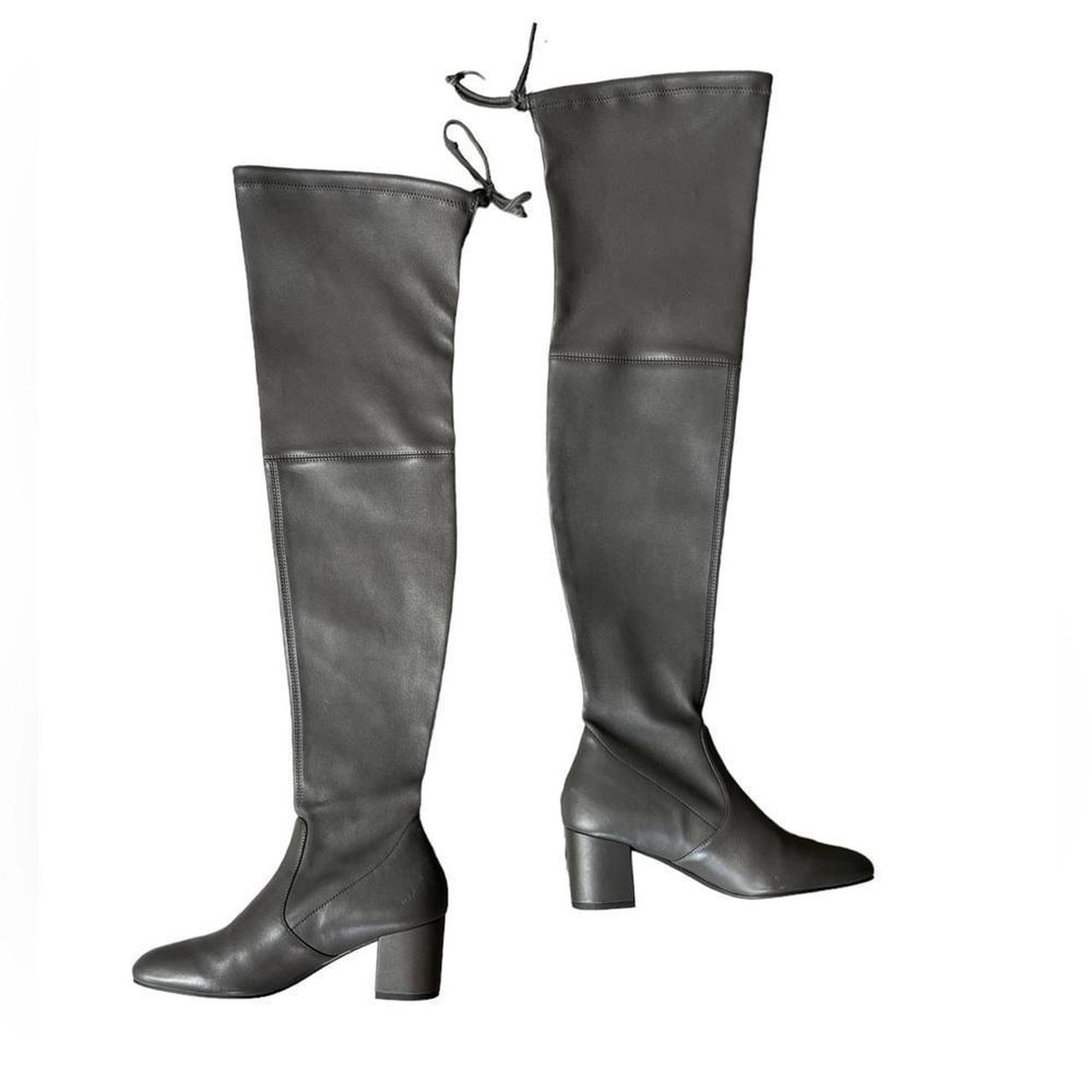 STUART WEITZMAN Genna 60 Leather Thigh High City | Depop