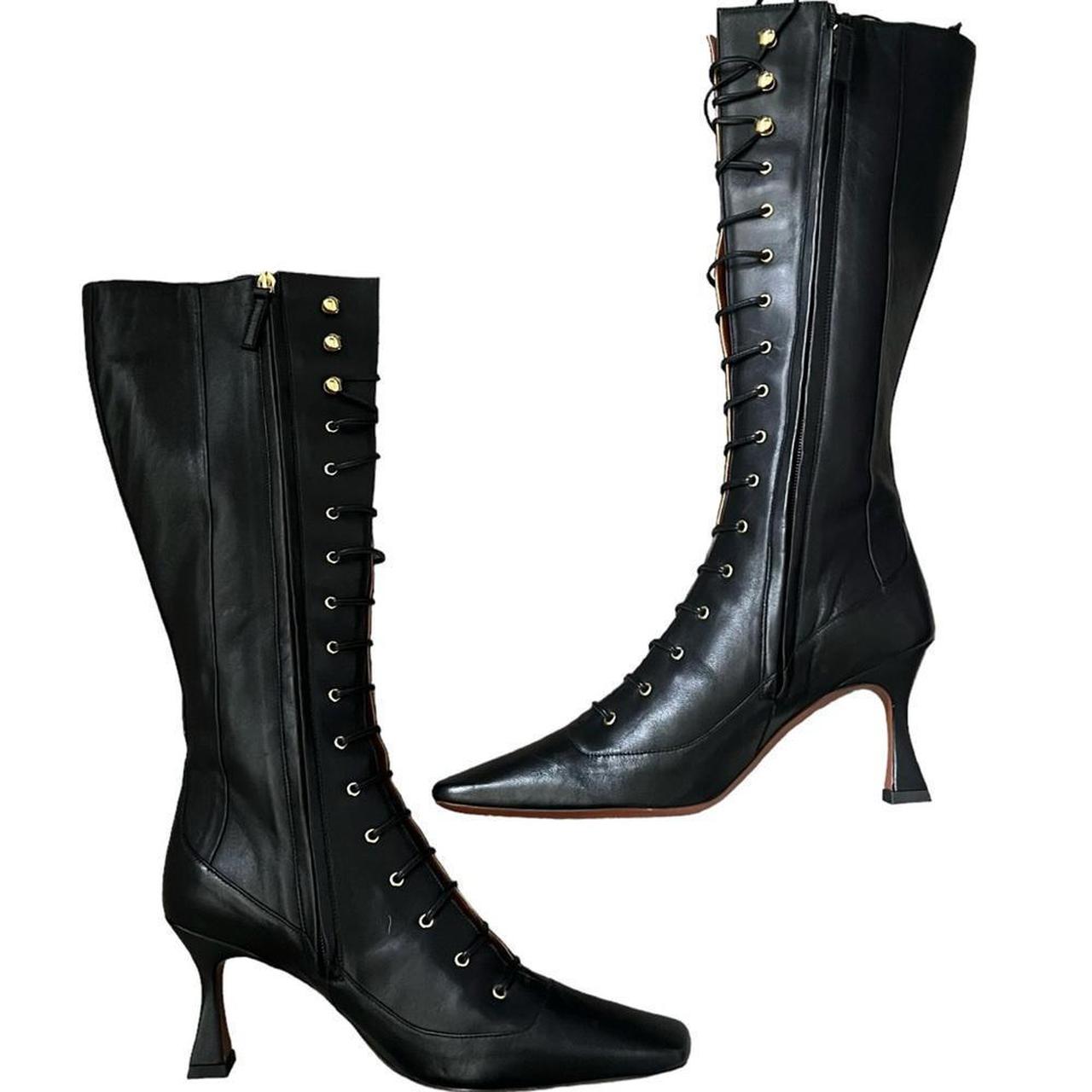 Manu Atelier Duck Lace-up Boots