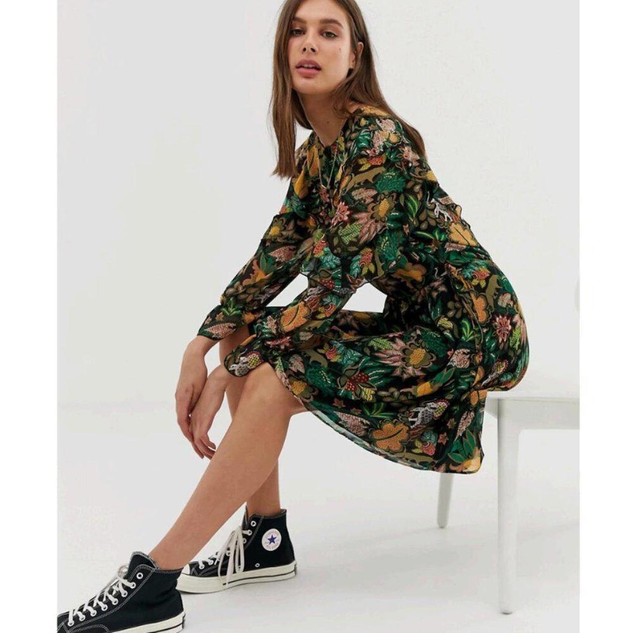 Scotch Soda Women's A-line Dress Green XS – Maison Scotch