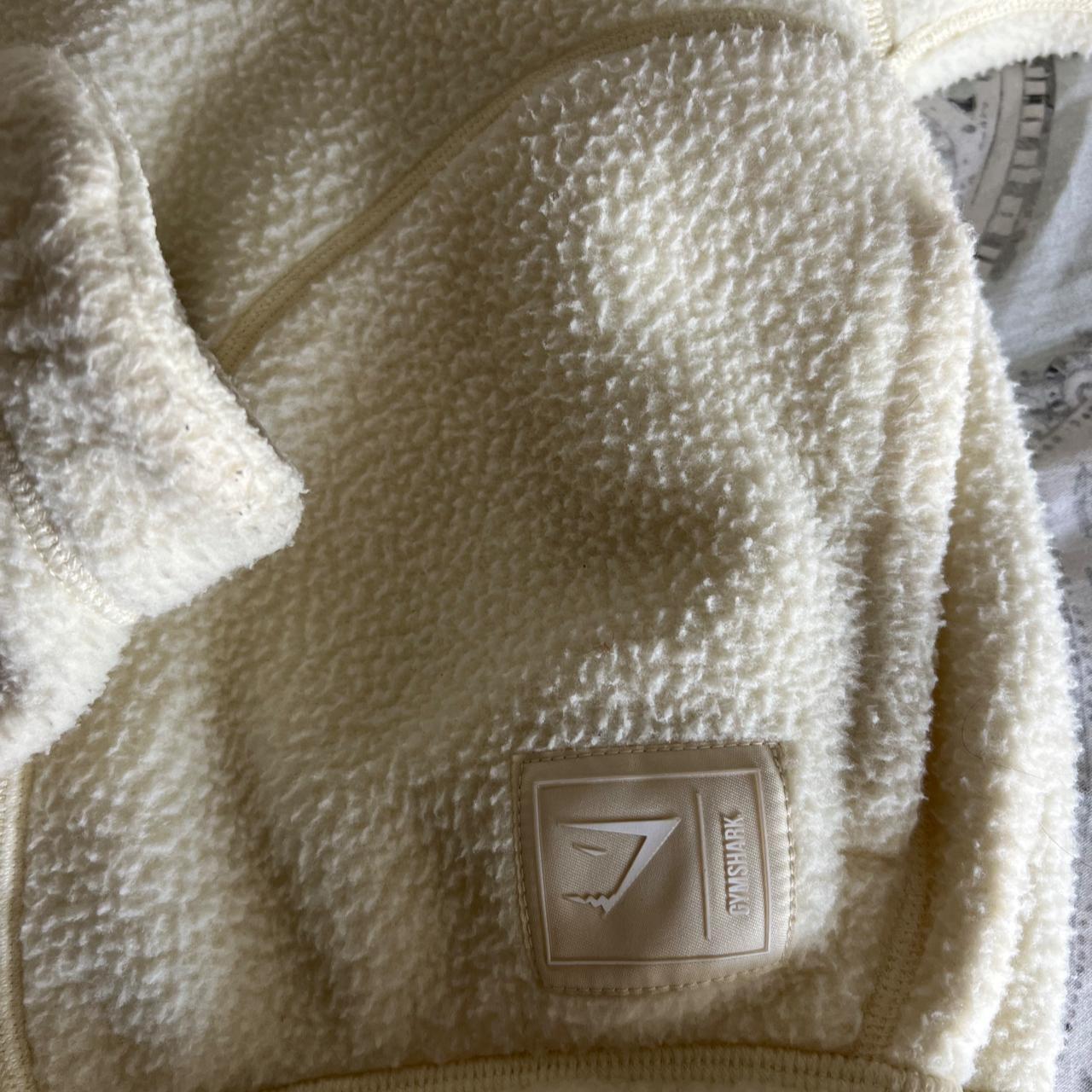 light yellow/cream color cropped look worn a few... Depop