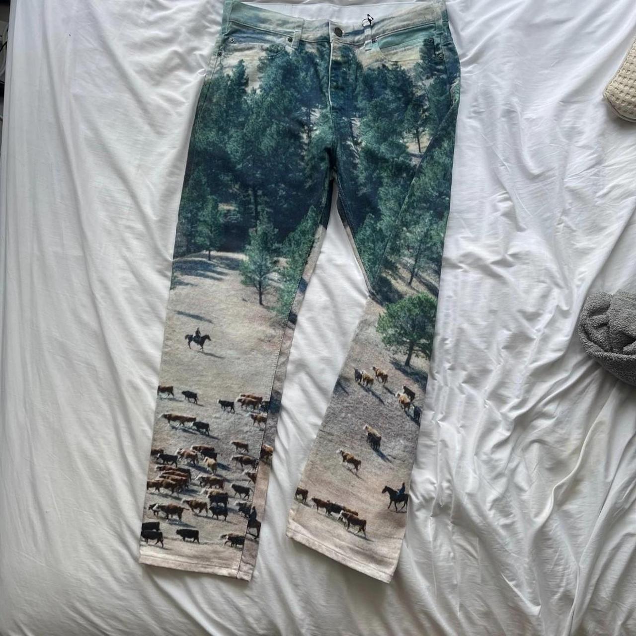 Calvin Klein by Raf Simons American flag jeans. Depop