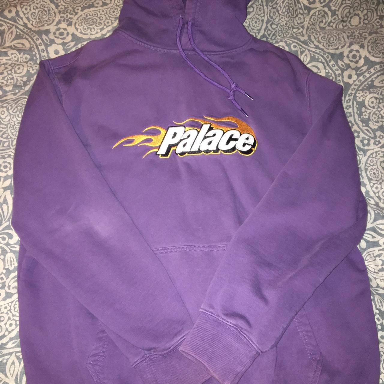 Palace on sale hoodie purple