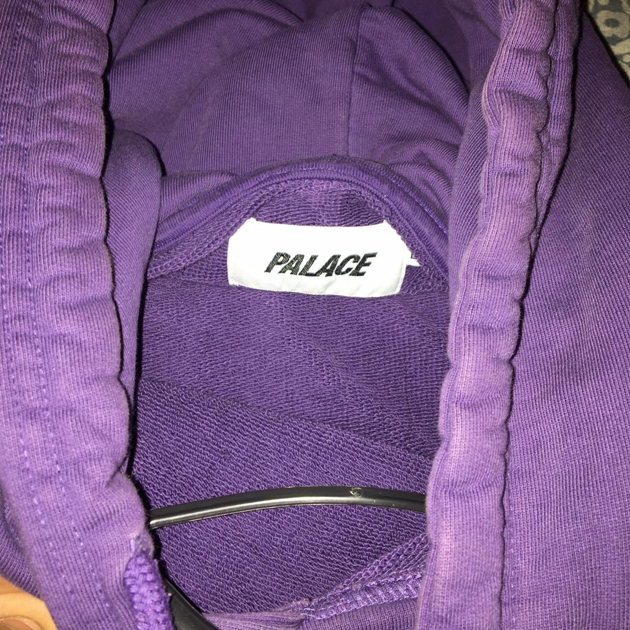 Palace cheap purple hoodie