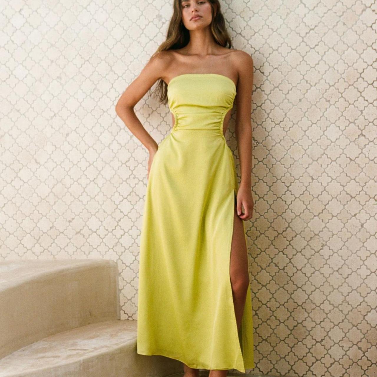 Sabo skirt Tiarni Midi Dress Size small. Worn one... Depop