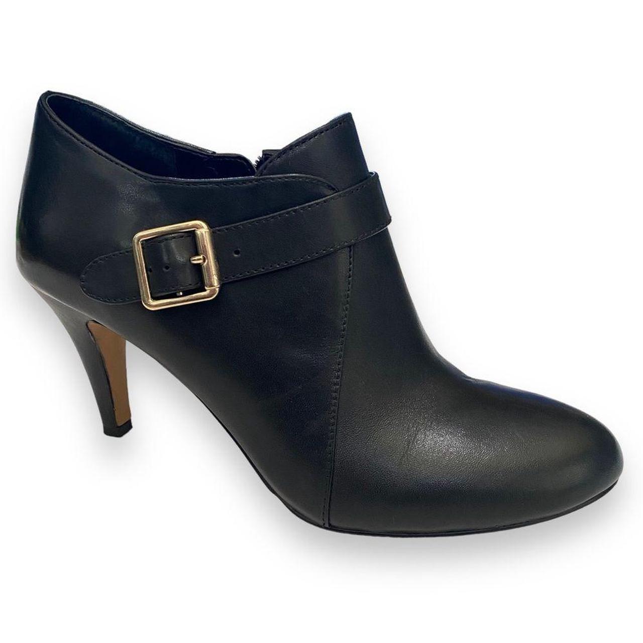 Vince camuto cosmika hot sale buckle leather bootie