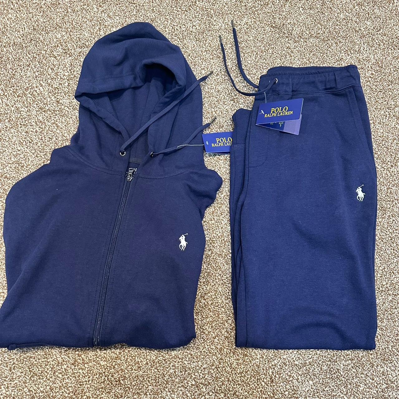 Blue polo jumpsuit hotsell