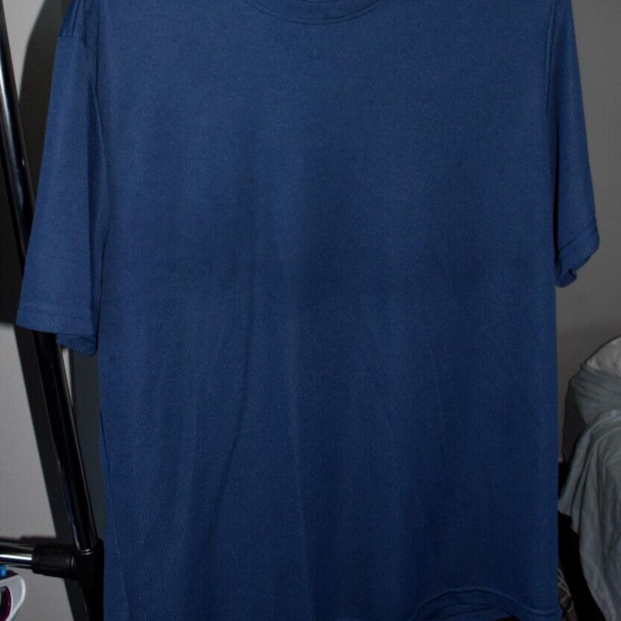 ATHLETIC Works Blue Tee Shirt Size M - RN# 52469 351... - Depop