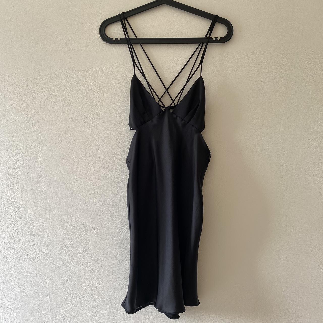 Zara black mini dress Size S For any questions... - Depop