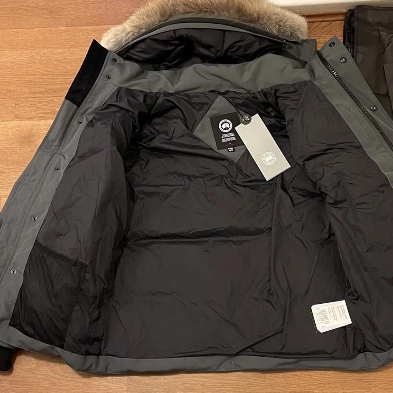 Grey Canada goose jacket size M new with tags - Depop