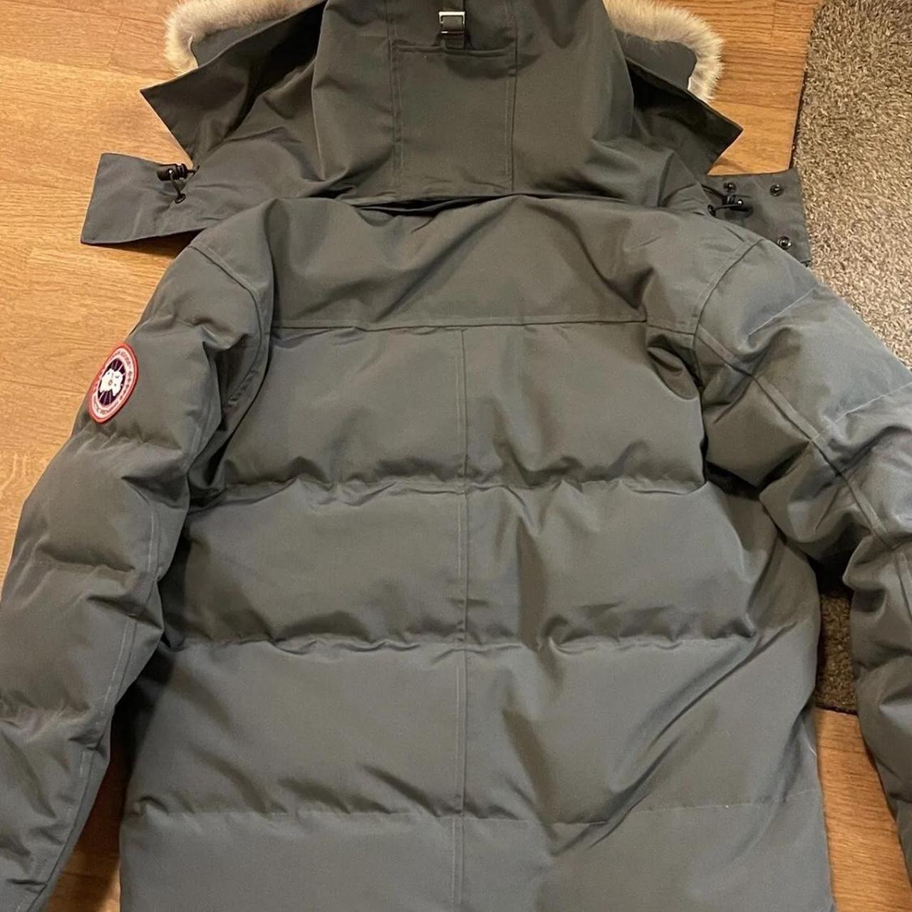 Grey Canada goose jacket size M new with tags - Depop
