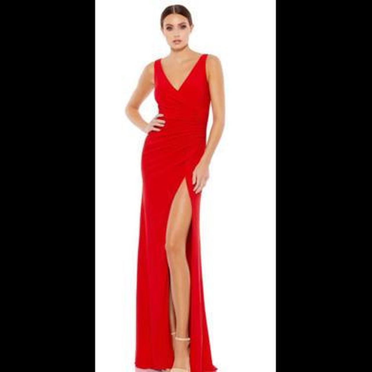 Mac Duggal Red Dress