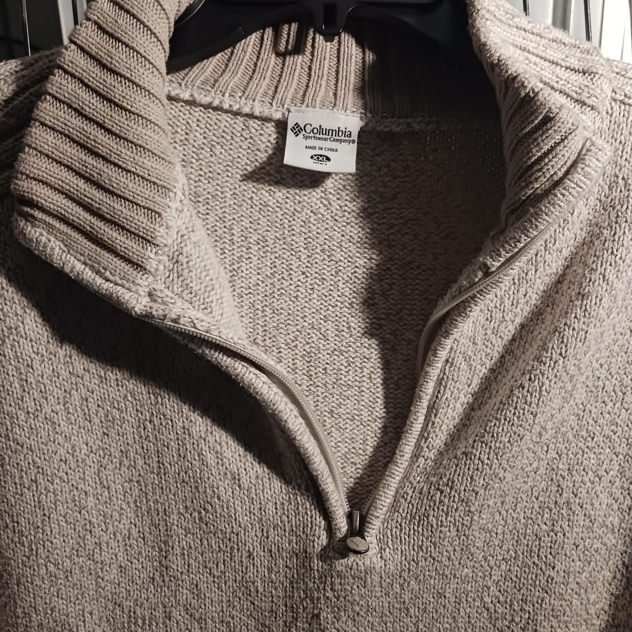 Men's Columbia sweater size XXL - Depop