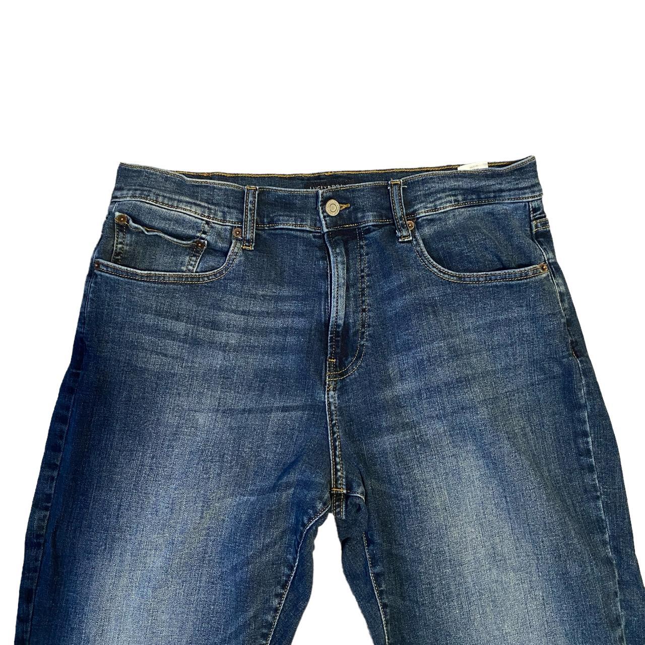 Men's Lucky Brand straight leg medium wash jeans,... - Depop