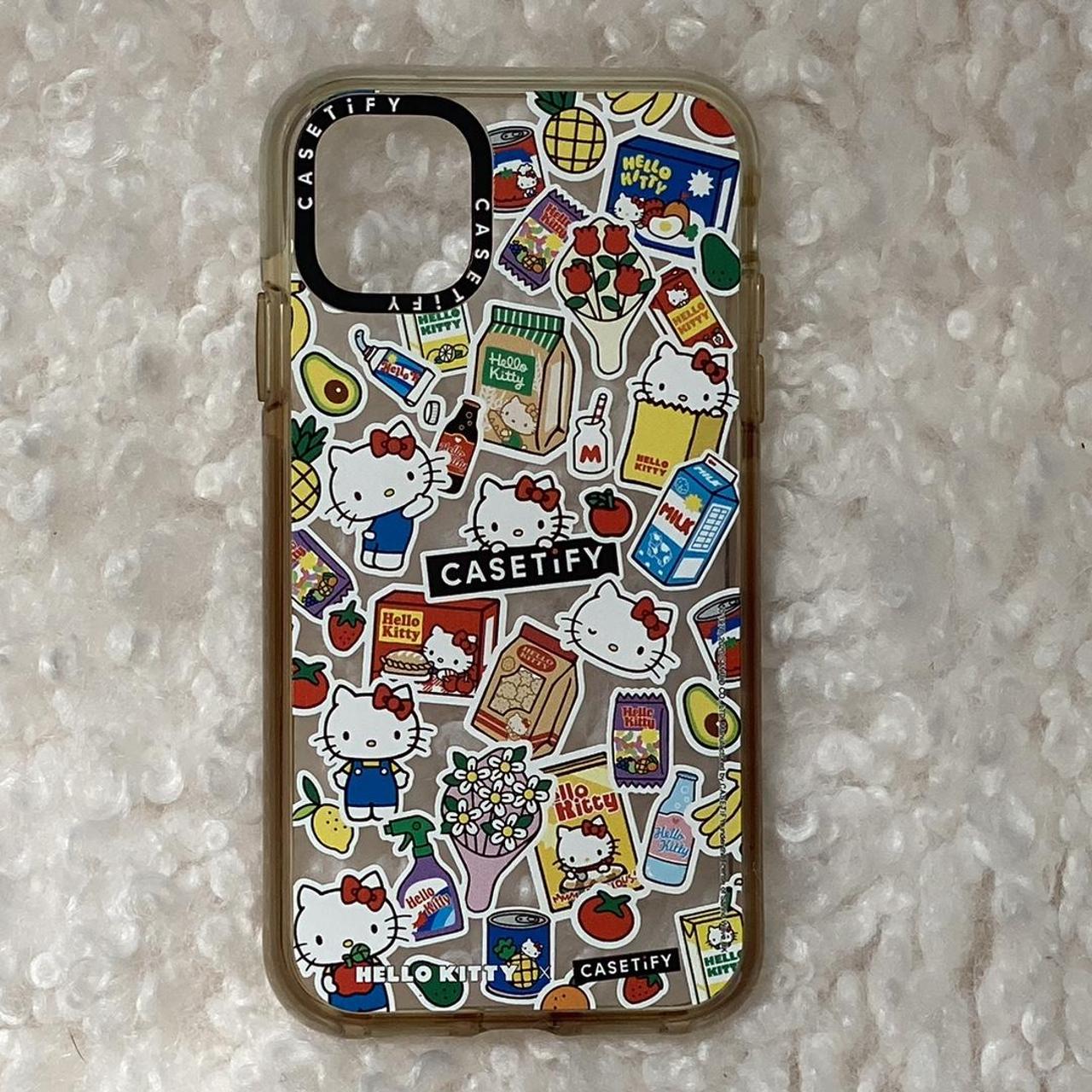 Genuine Casetify x Hello Kitty Sticker iPhone 11 Pro... Depop