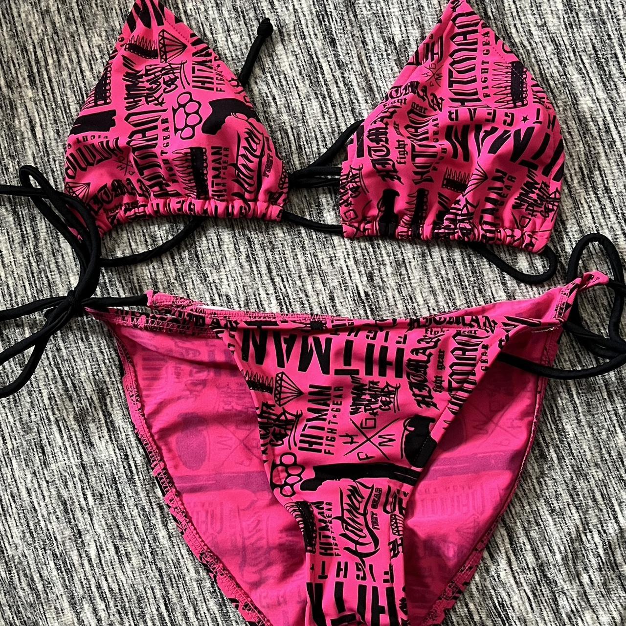 Skims Glitter Bikini Top size 4x nwt tags: #skims - Depop