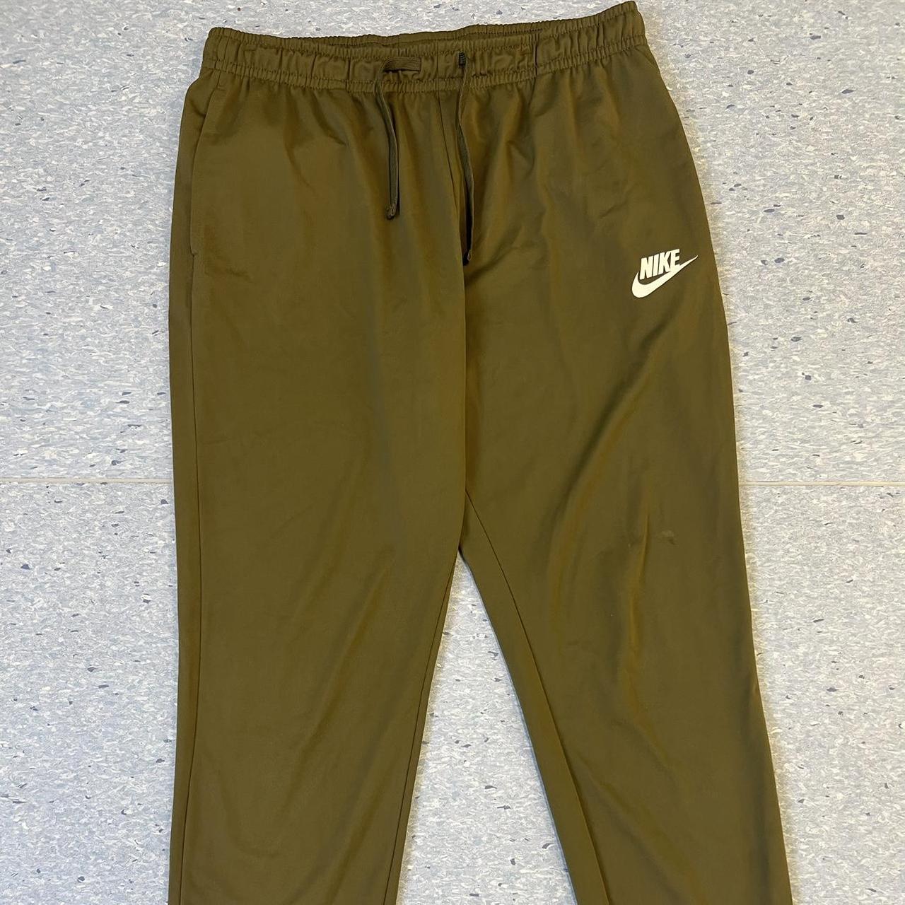 khaki nike tracksuit mens