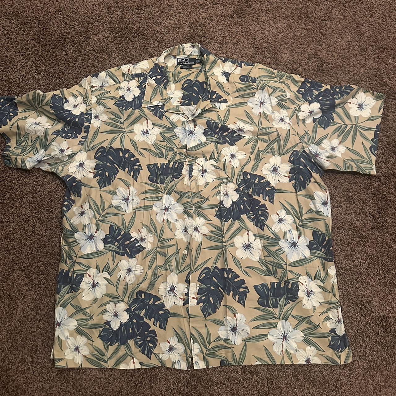 Polo ralph lauren clayton flower shirt