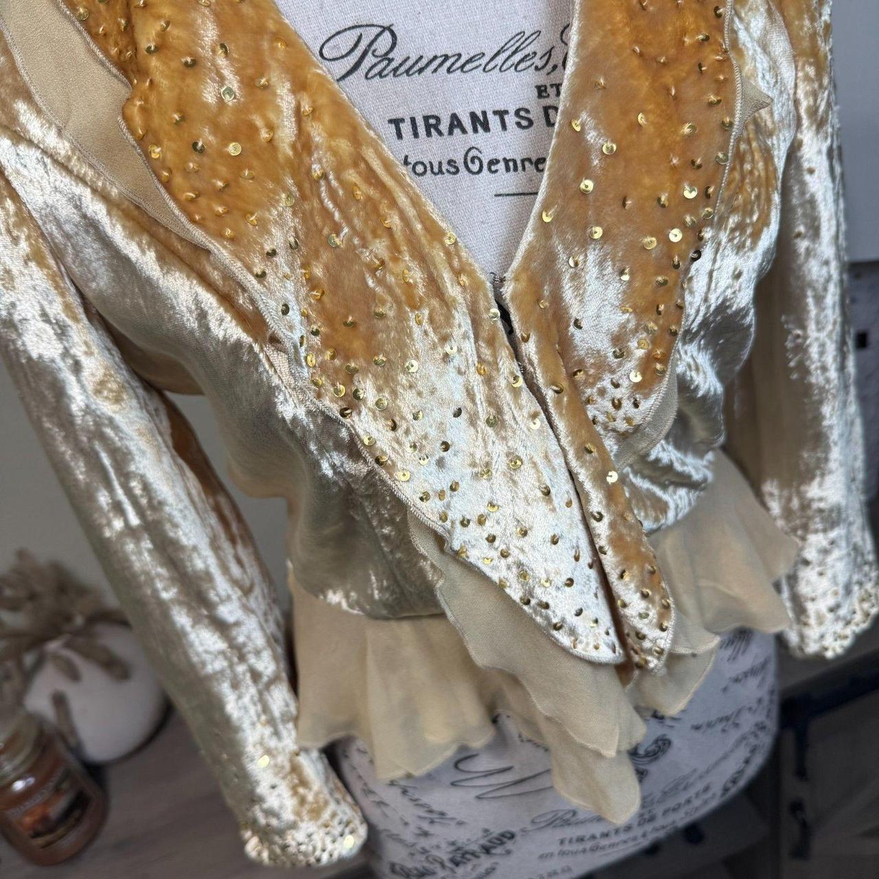 Bebe Women's Lightweight Jacket Jacket - Gold - 4… - image 2