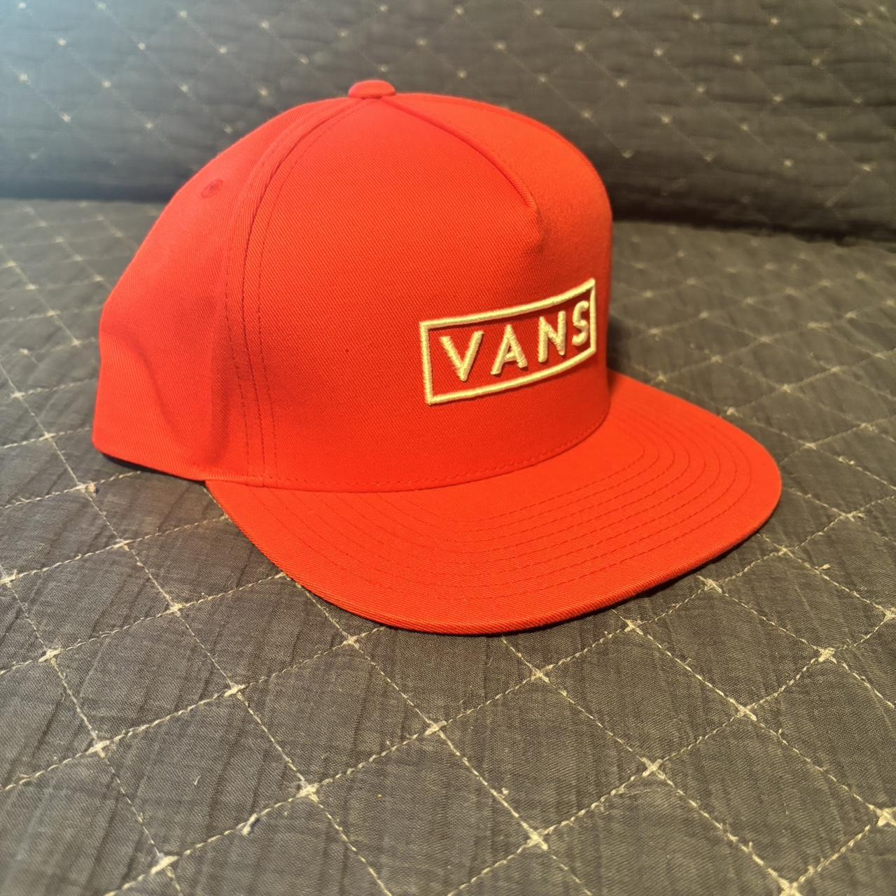 Red vans hat brand