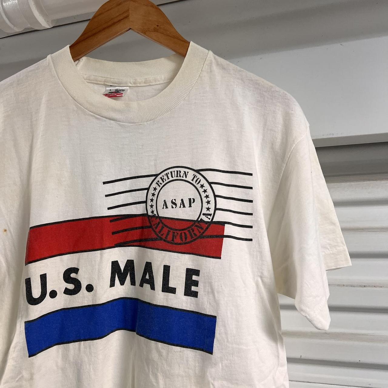 US Male vintage tshirt from the 90s return to... - Depop