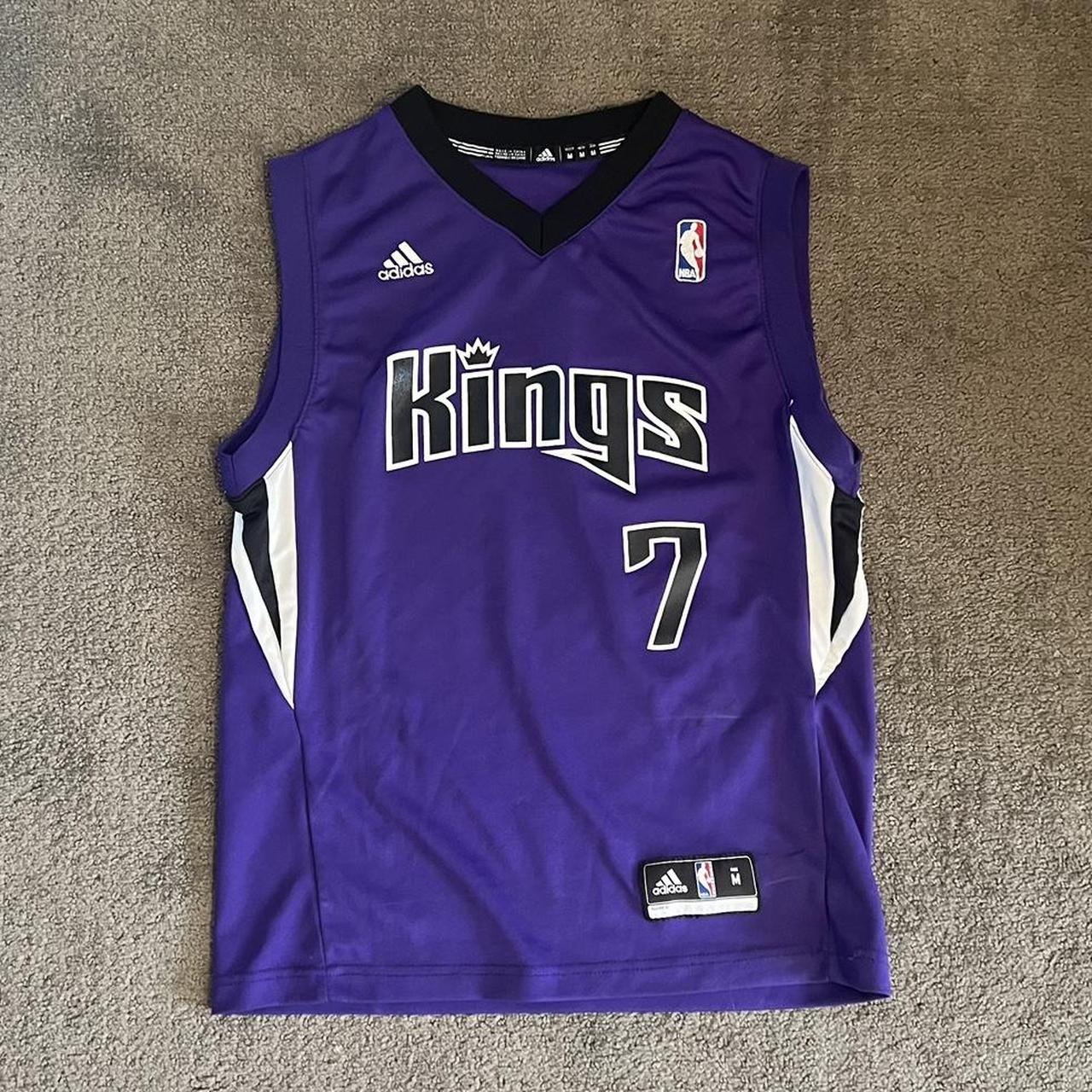 Sacramento Kings Jimmer Fredette jersey youth size M