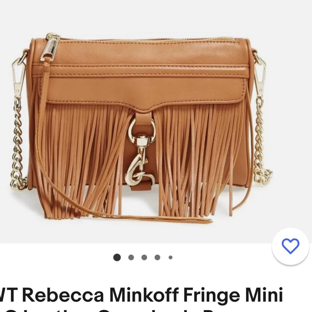 Rebecca minkoff fringe crossbody hot sale