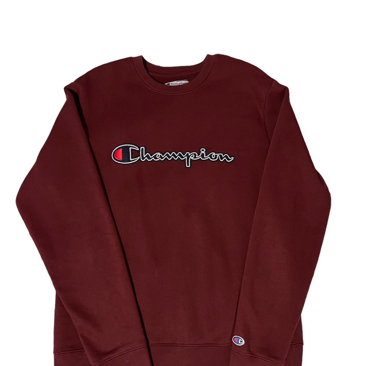 Champion store sweatsuit burgundy