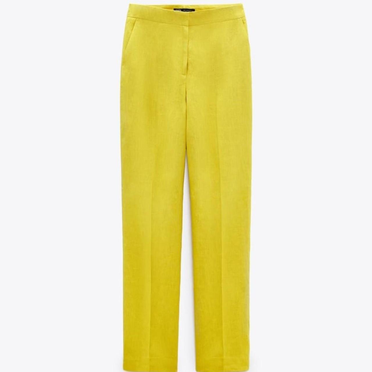 Trousers Max Mara Weekend Yellow size S International in Cotton - 41189910