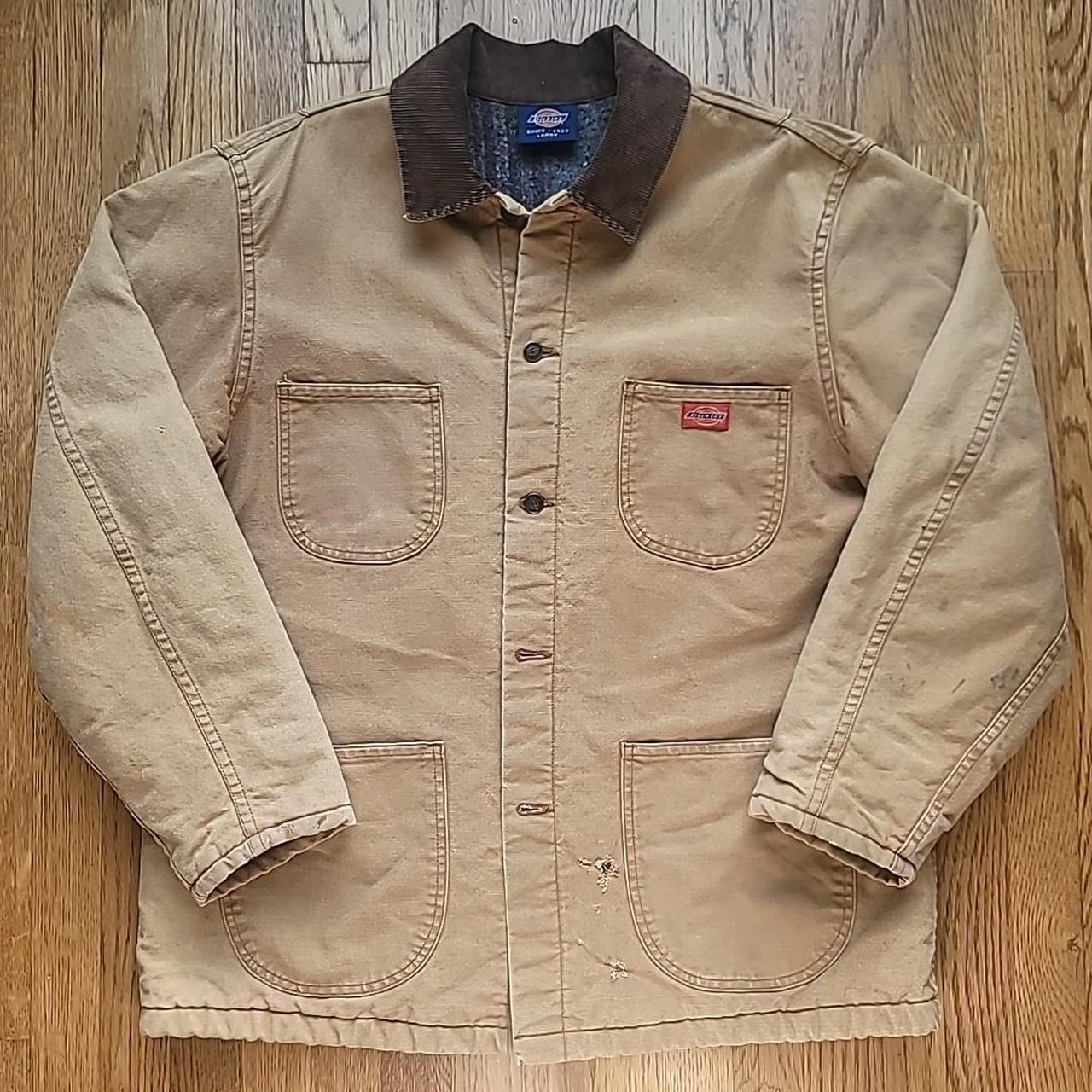 Vintage Dickies Blanket Lined Canvas Barn Jacket... - Depop