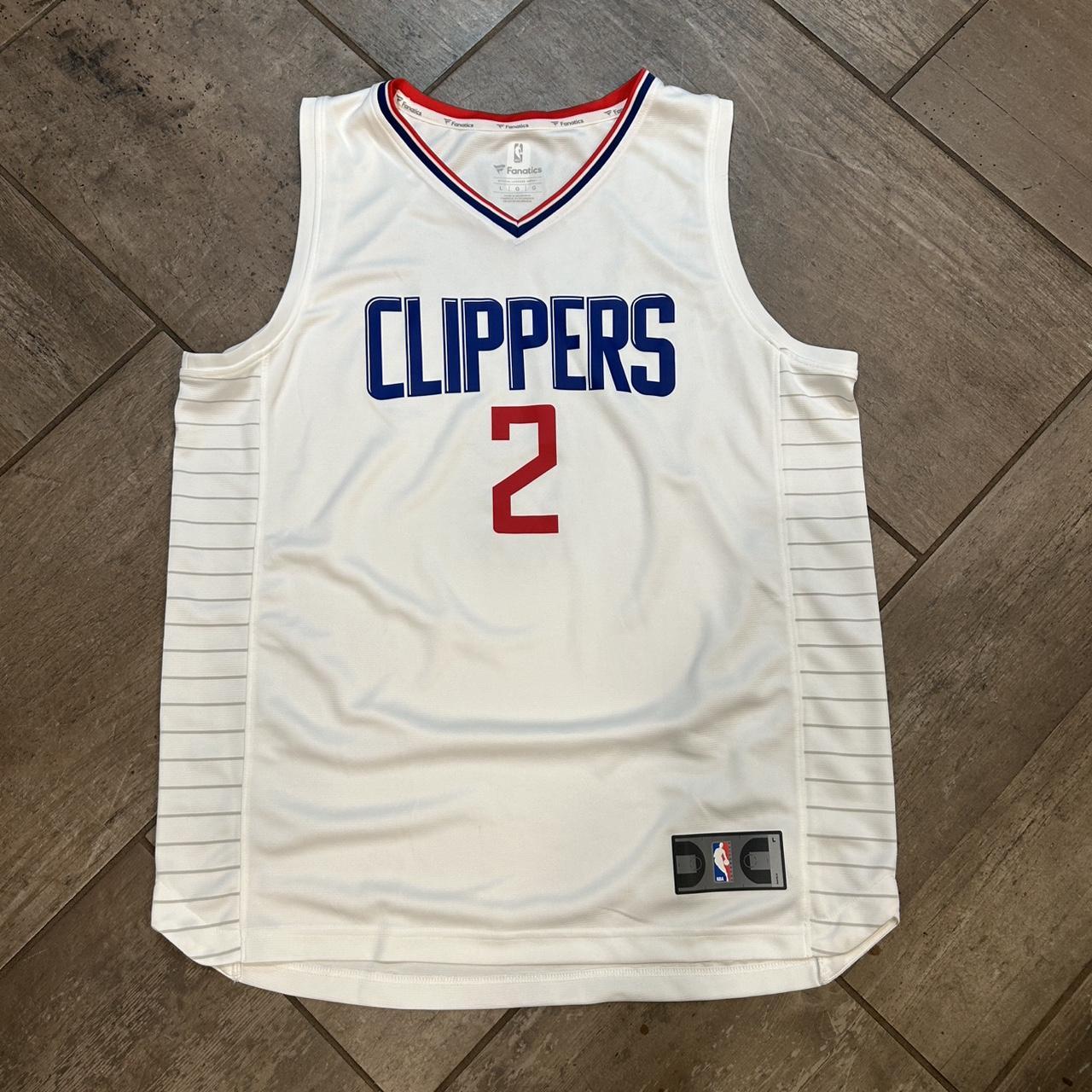 Fashion Clippers kawhi jersey size large