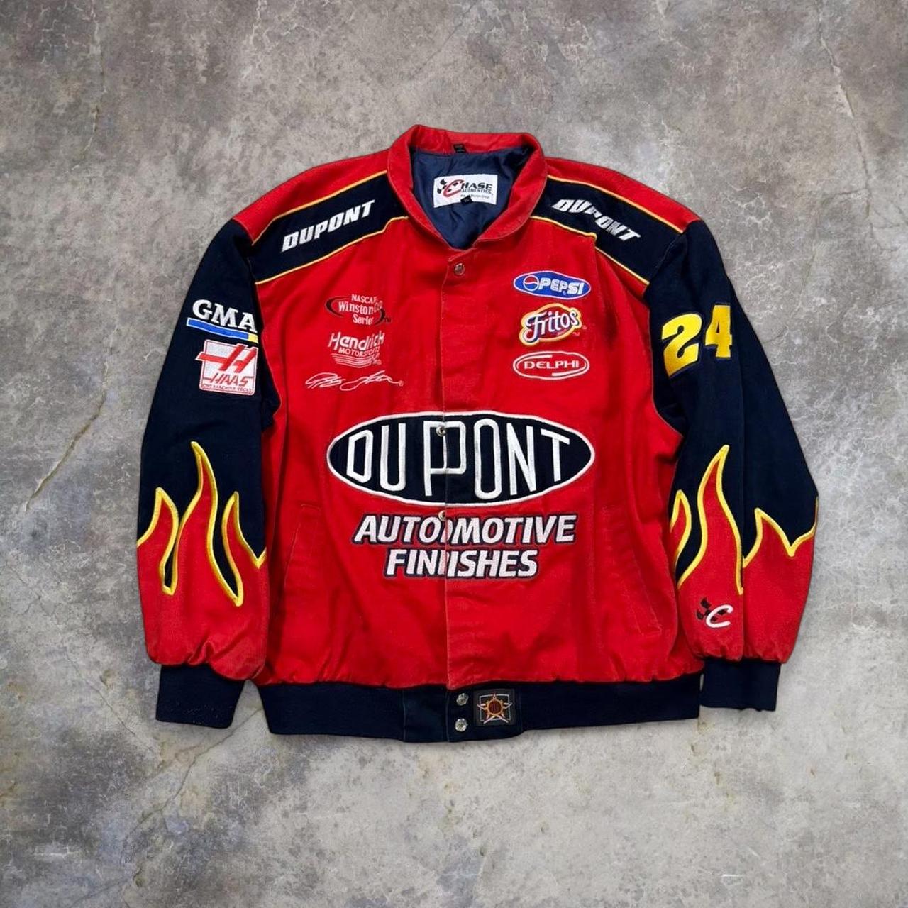 Chase Authentics Men's Jacket - Red/Multi - XL – … - image 1