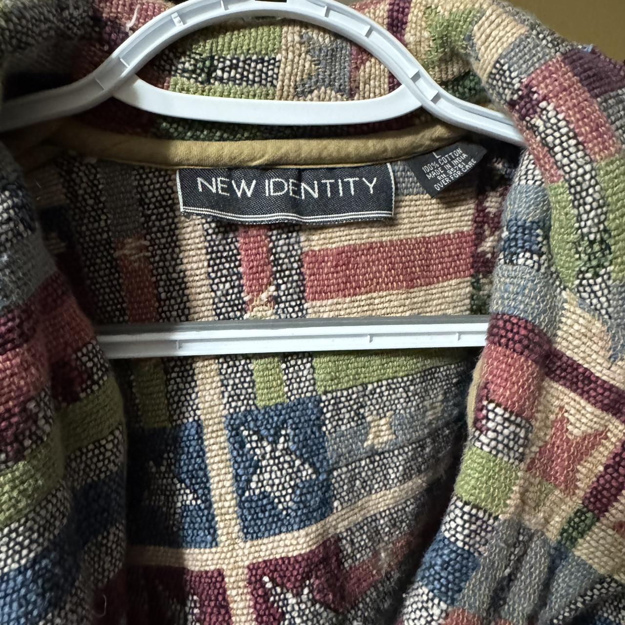 Women's Jacket - Multi - L – Multicolor patchwork… - image 2