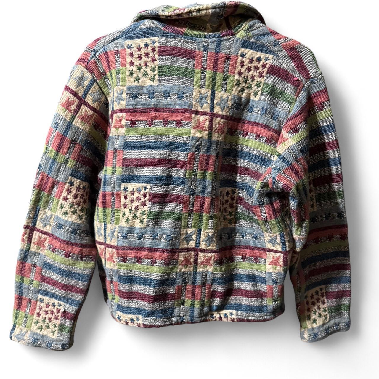 Women's Jacket - Multi - L – Multicolor patchwork… - image 3