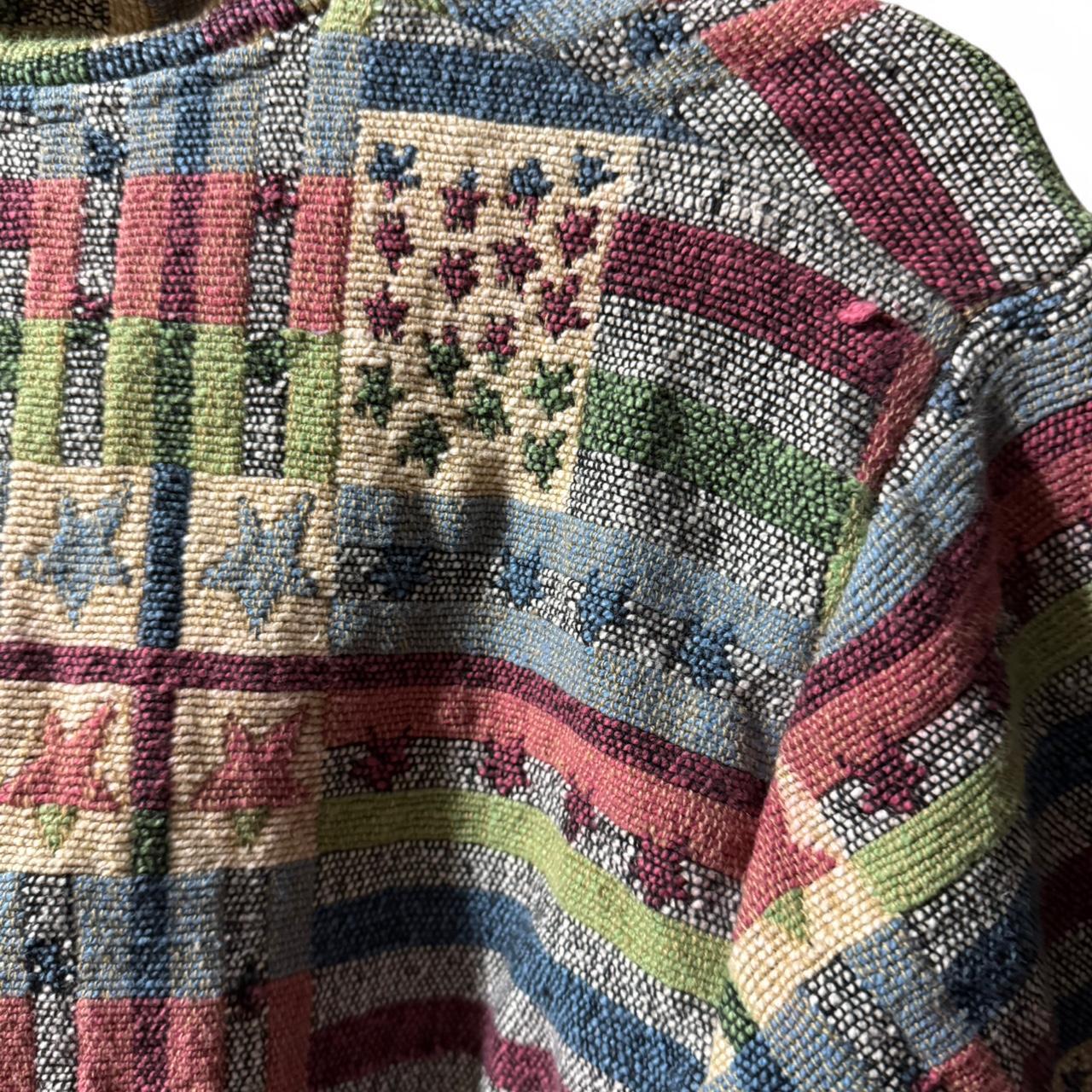 Women's Jacket - Multi - L – Multicolor patchwork… - image 4