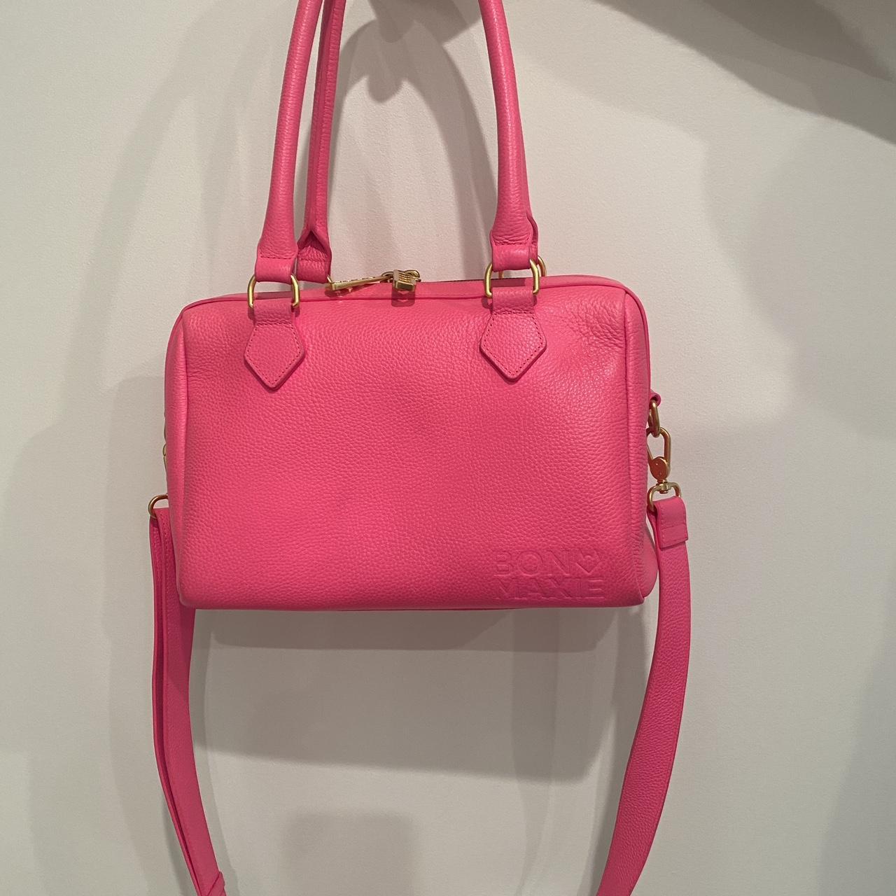 Bon Maxie Neon Pink Mini Accomplice Handbag Paid... - Depop