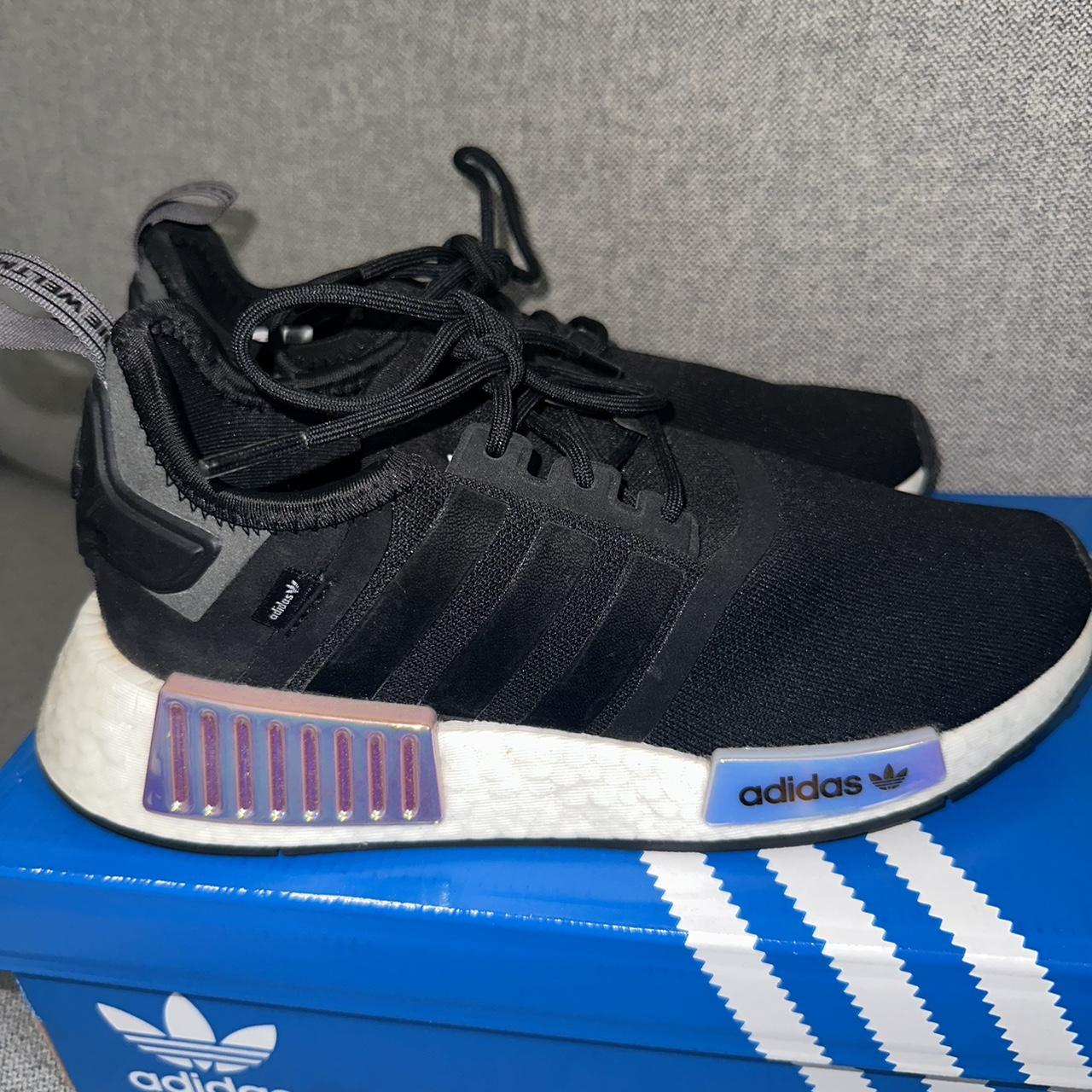 Adidas NMD R1 Parley Black Magic Mauve Shoes Size - Depop