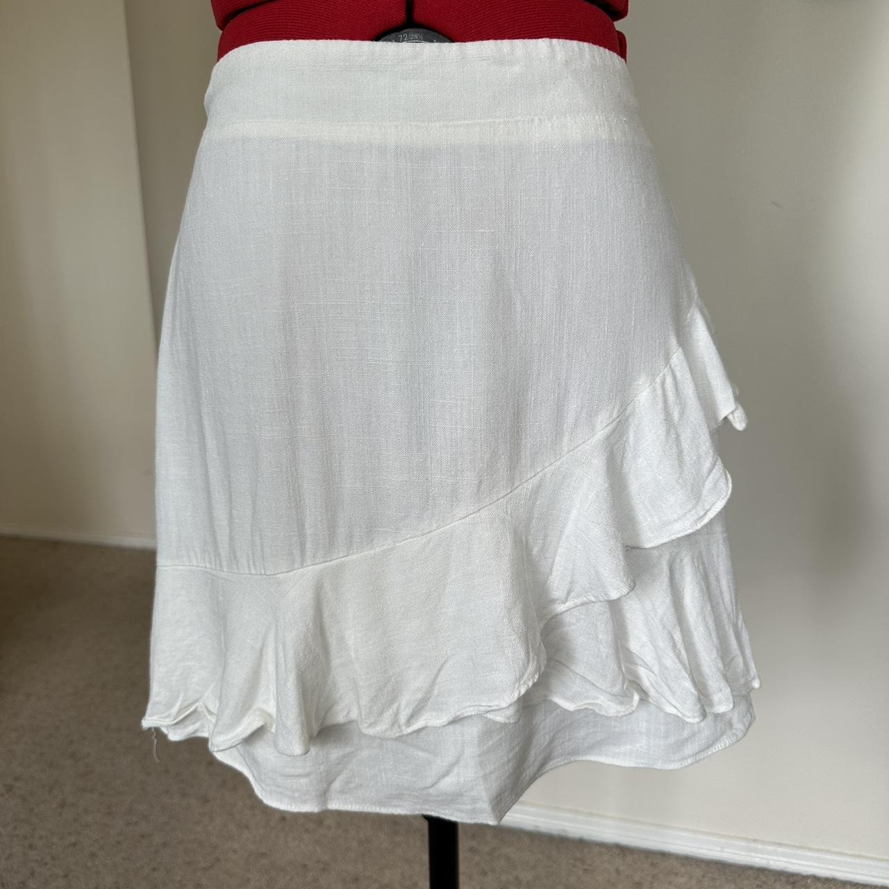 White 2025 skirt dotti